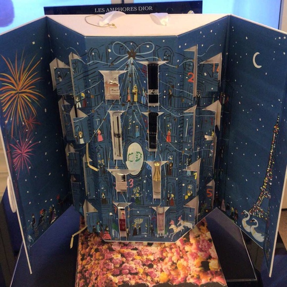 christian dior initial earrings